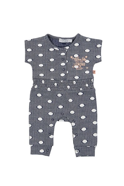 Dirkje Baby jumpsuit with polka dots