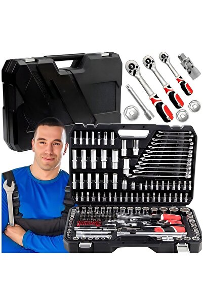 MACVI Set de scule profesionale – 216 piese