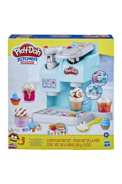 Play Doh مجموعة لعب مقهى بلاي دو الملونة