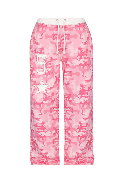 Touz Moda Σετ αθλητικών φορμών Restock Camouflage Baggy Bottom Top (3 νήματα Σ επένδυση fleece