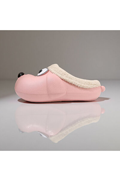 OEM Cute and warm slippers for women, waterproof, dog shape, 7158