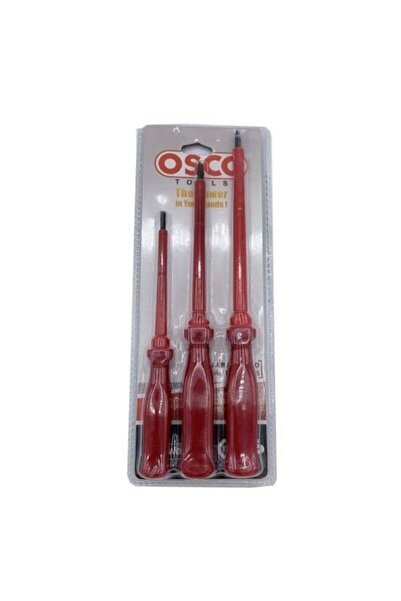 Osco طقم مفك معزول 3 قطع