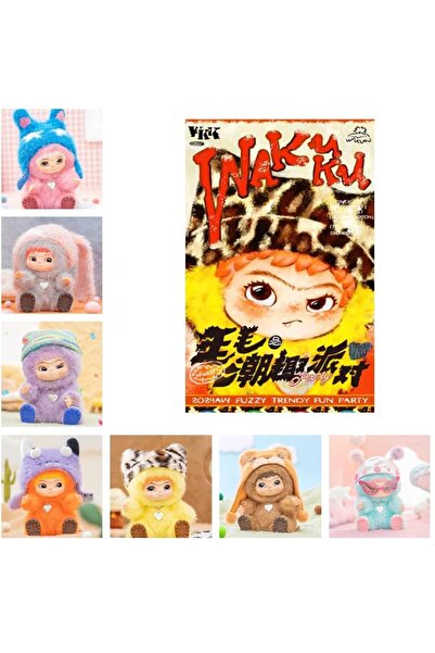 Generic Shopular Genuine wakuku Fuzzy Trendy Fun Party Series Blind Box Cute wakuku Action Figure
