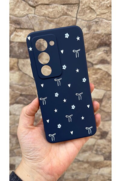 Vip Case Redmi 15 Uyumlu Mini Fiyonk Desenli Silikon Darbe Emici Klasik Korumalı Rubber Kılıf