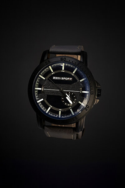 G Sport POLO Leather Cord Luxury Men's Wristwatch