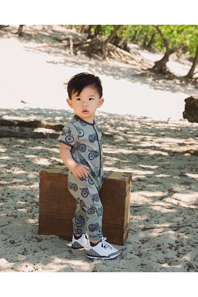 Koko Noko Boys' motorcycle jumpsuit Koko-Noko