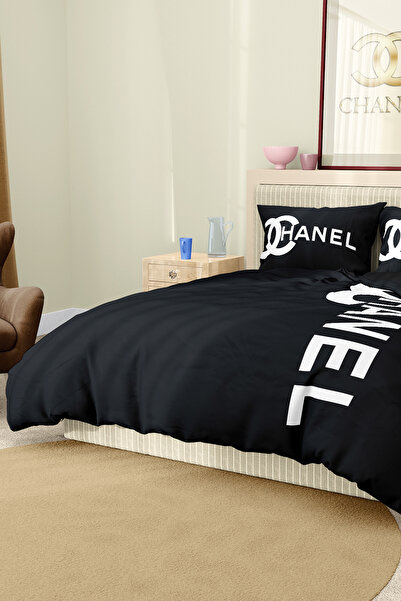 Marcalanya Duvet Cover Set Double Size Cotton Satin Fabric 6 Pieces 3D Digital Printing Duvet Cover Set Model No: