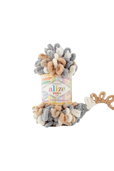 Alize 5 Pcs Set Of Puffy Color Yarn Turkey - 6395