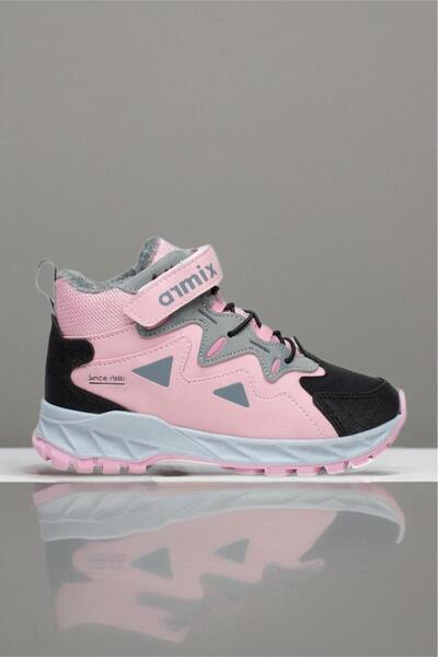 Oksit Arm 050 Αδιάβροχες Παιδικές Μπότες Unisex με Γούνινο Επένδυση και Ζώνες