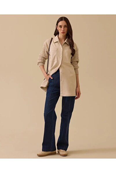 SEÇİLSTORE SCL GÖMLEK-252511012 Bej