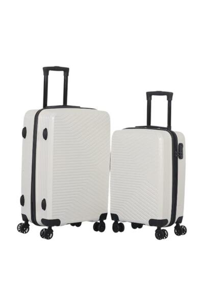 AVIATOR حقيبتين سفر صلبة | ماركة | مصنوعه من ABS عالي الجوده- مقاس 24 انش - 20 انش- خفيفة الوزن