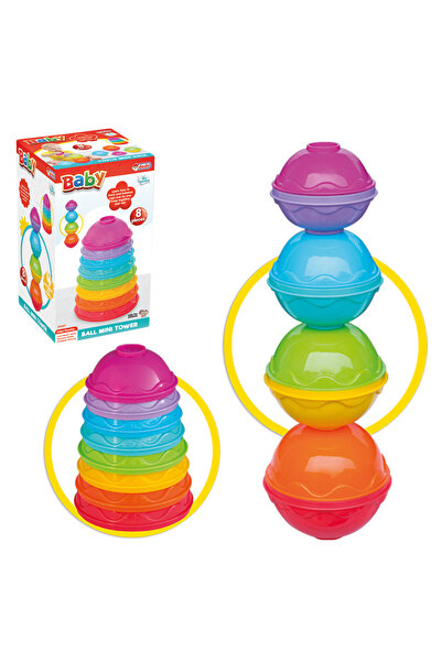 Dede Oyuncak مجموعة ألعاب أنشطة الأطفال ذات البرج الصغير