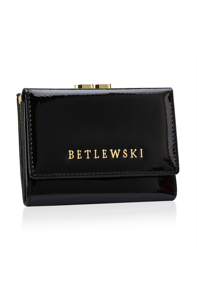 Betlewski ZBPD-BS-14 BLACK ROYAL Women's Wallet