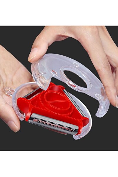 Generic مقشرة دبي جاليري 3 في 1 مقشرة البطاطس مقشرة الخضار مقشرة الفاكهة