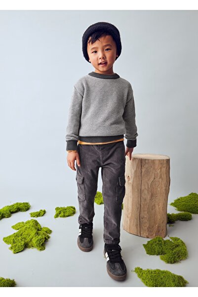 MAYORAL Boys' Velvet Cargo Pants