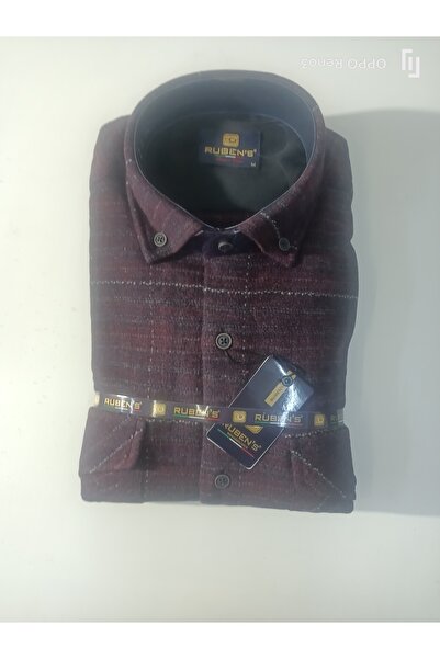 RUBENS GÖMLEK πουκάμισο ξυλοκόπος με διπλή τσέπη, χοντρό, 100% βαμβάκι