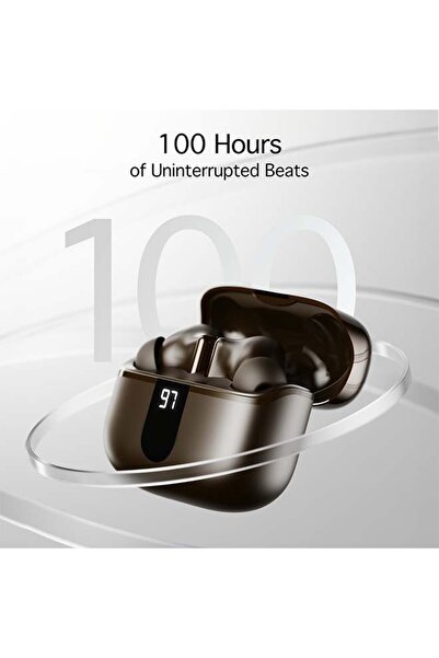 BOAT Airdopes 181 Pro w/ 100 HRS Playback, 4 Mics ENx Technology And ASAP Charge - Mocha Elegance