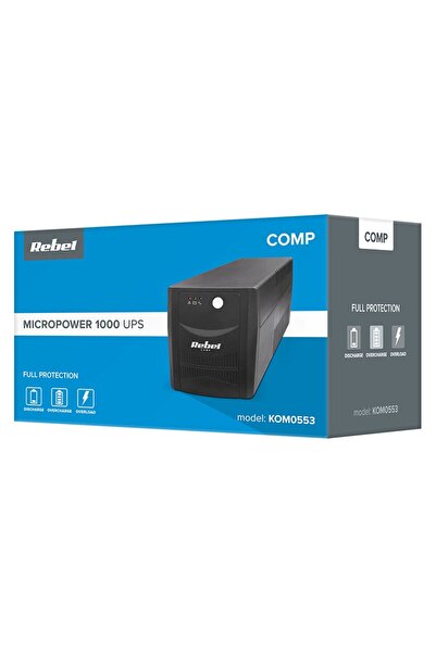 Rebel Întrerupător automat Micropower 1000 Va, 600w, -putere, tensiune, stabilizare,