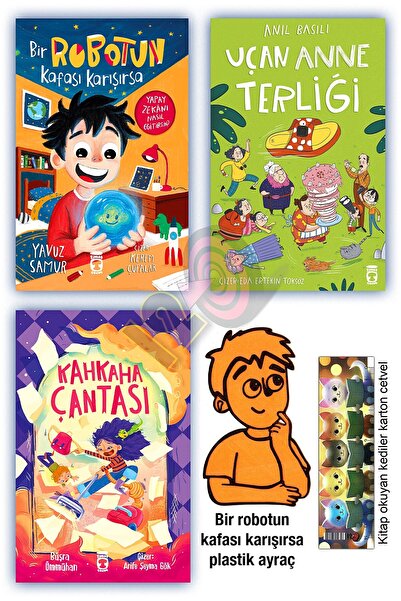 Timaş Çocuk Bir Robotun Kafası Karışırsa Uçan Anne Terliği Kahkaha Çantası