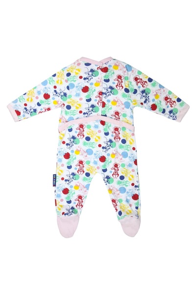 Zentrada Minnie Mouse baby jumpsuit – Disney license, 100% cotton, colorful print, comfortable