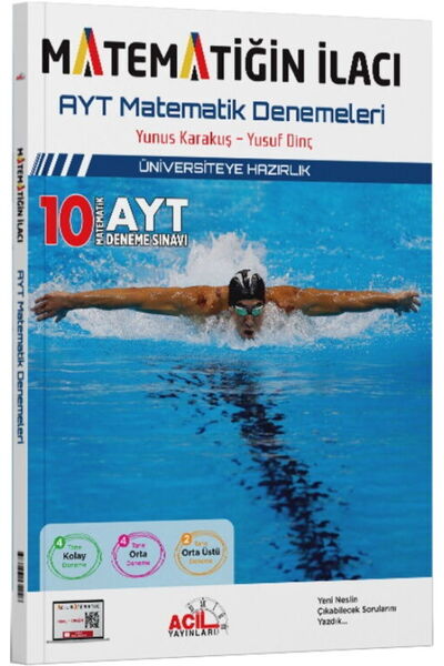 Acil Yayınları AYT Matematiğin İlacı Denemeleri 2026