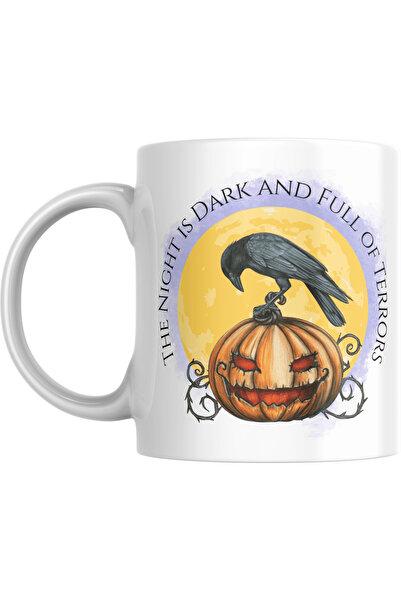SiestaSafari Halloween Mug - The Night is Dark and Full of Terrors