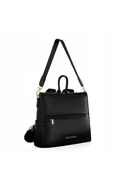 Betlewski BPF-01 BLACK 2-in-1 REESE Women's Backpack