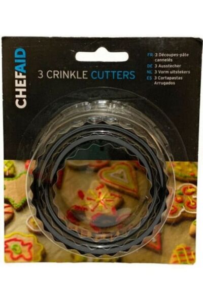 Generic ChefAid Crinkle Cutters Pack Of 3