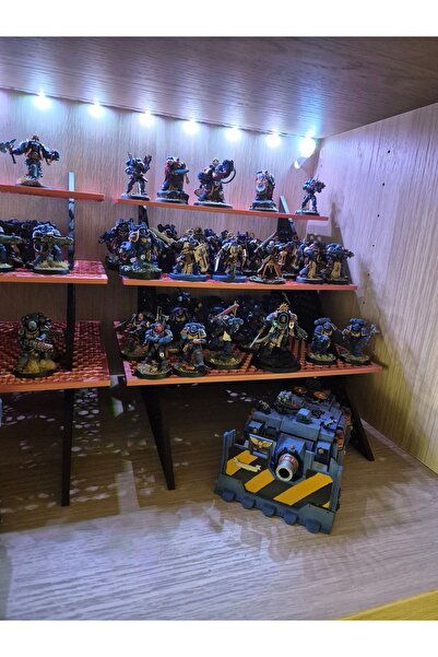 3DECİ 3 Katlı Modüler Display Raf | 3D Baskı Maximum Display Shelf – Ürün & K...