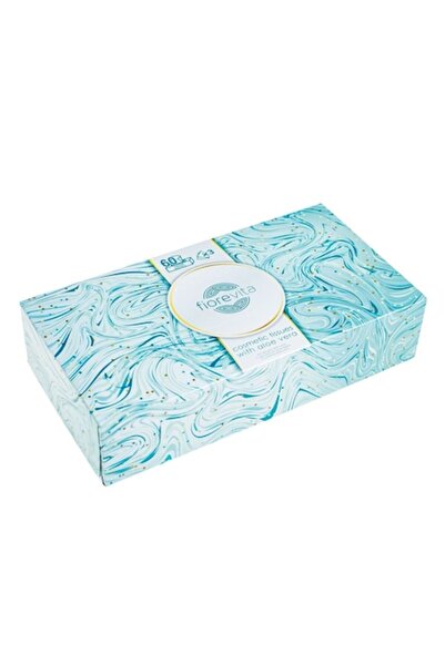 MYONNA IT & E- COMMERCE Fiorevita 3-Ply Paper Tissues with Aloe Vera, White, Pack of 60