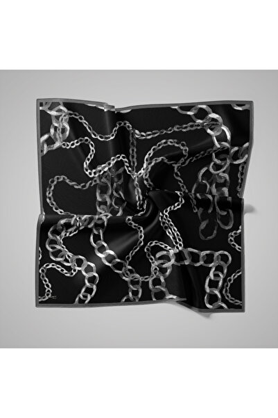 PİRAMİT Naturel Eşarp | Zincir