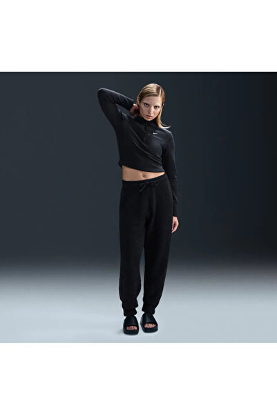 Nike Phoenix Cozy Bouclé Pant Yüksek Belli Örgü Kadın Eşofman Altı KUZEY SPORT