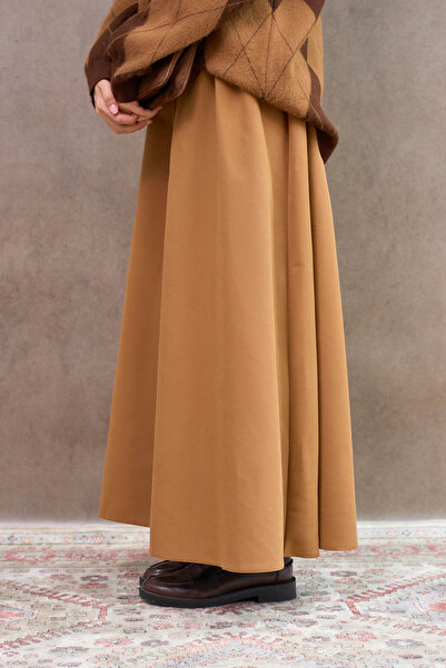 KÜÇÜĞÜM BUTİK Camel Balloon Skirt
