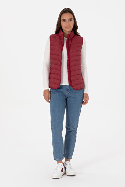 U.S. Polo Assn. Women's Dark Raspberry Vest 50308083-Vr104