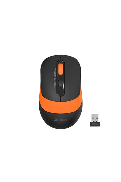 A4 Tech FG10 KABLOSUZ OPTİK MOUSE SİYAH/TURUNCU