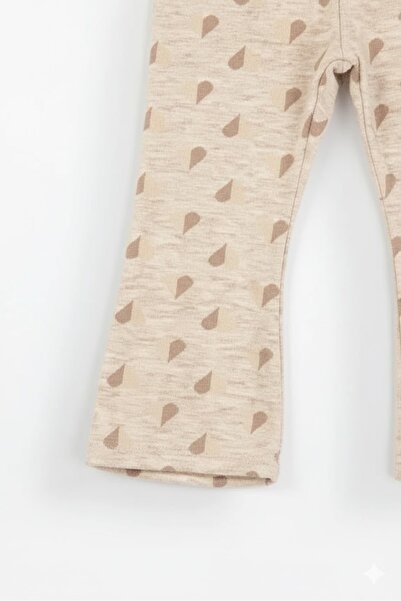 Baby Rose Bebek Kız Peluş Yelekli 3'lü Takım Kalpli Bluzlu Pantolonlu Set 1-2-3-4 YAŞ