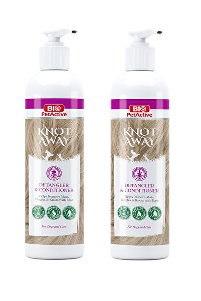 Bio PetActive Knot Away Detangler & Conditioner Kıtk Açıcı Krem 185 ML. X 2 Adet