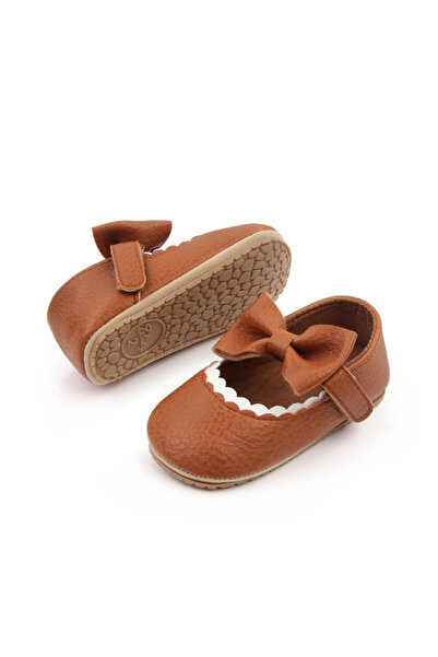 BebeNou Pantofi maro pentru bebeluși pentru fete - Magical LID2766-1-p15