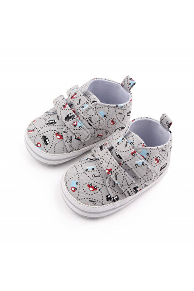BebeNou Teniși gri pentru copii mici - Cars ADD2609-2-sa20.6-9M (Mărimea 19)
