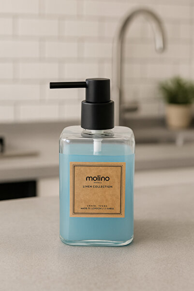 YzHome حامل صابون سائل زجاجي للطاولة، حامل منظفات، حامل شامبو