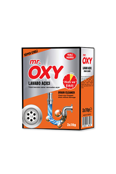 MR.OXY Mr. Oxy Lavabo Açıcı 3 Adet