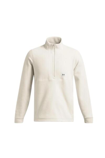 Under Armour A1387570-110 Ua Expanse Fleece Hz Erkek Sweatshirt Beyaz