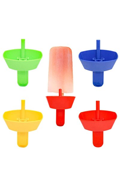 Generic KASTWAVE 8 Pack Drip Free Popsicle Holder for Kids, Mess Free Frozen Treats Holder, Reusable Popsic