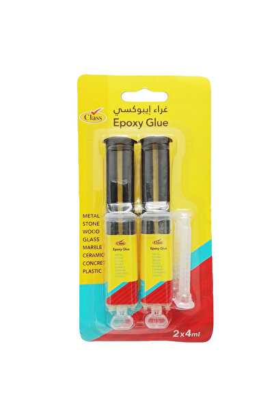 Class 2 x 4 ml epoxy glue