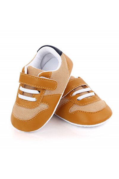 BebeNou Teniși maro pentru bebeluși LId2502-3-sa26.3-6 mo (Mărimea 18)