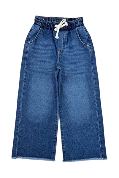 ASL GOLF CLUB Pantaloni de blugi largi pentru fete, cu picioare largi