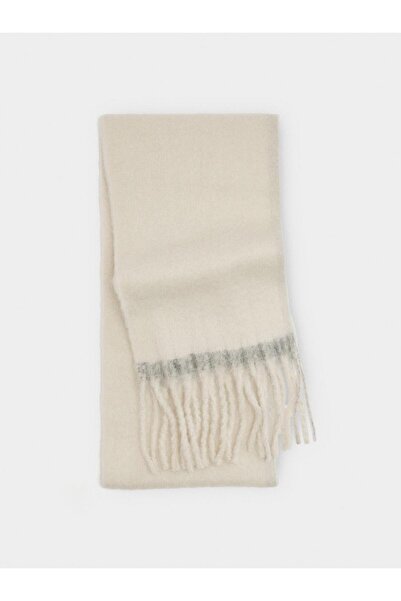 PARFOIS Saçaklı Yün Karışımlı Eşarp