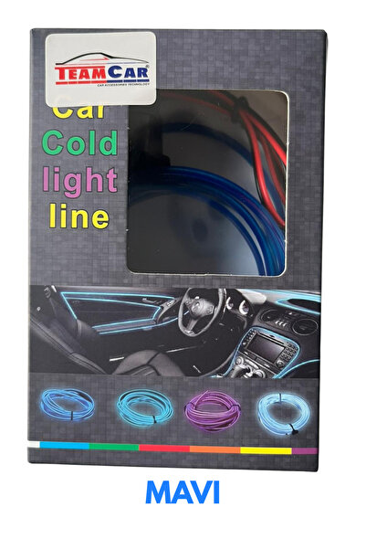 bestuning TEAMCAR 2M İP NEON LED ARAÇ İÇİ AYDINLATMA TORPİDO TRİM LED MAVİ RENK