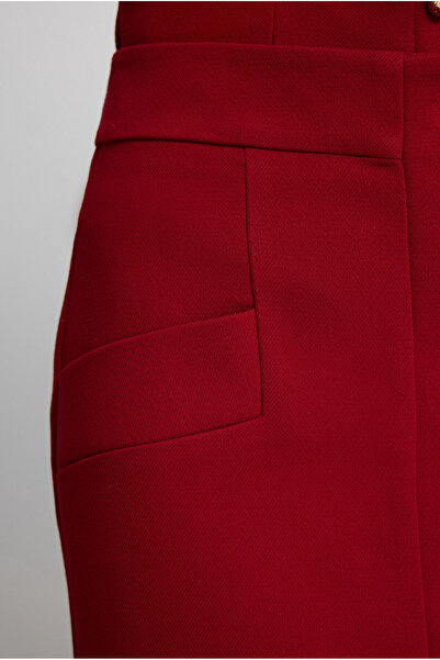 adL Gabardin Midi Etek