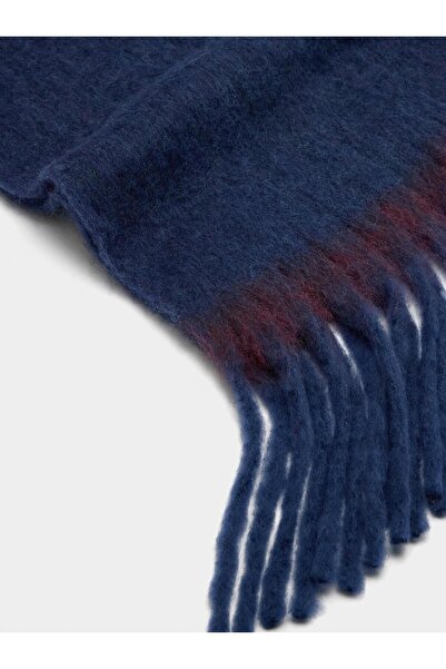 PARFOIS Saçaklı Yün Karışımlı Eşarp